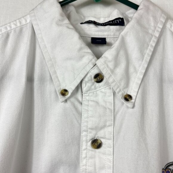 Papa's Toys Classic Car Short Sleeve Button Graphic Shirt Mens 2X Hot Rod Garage - Picture 6 of 12